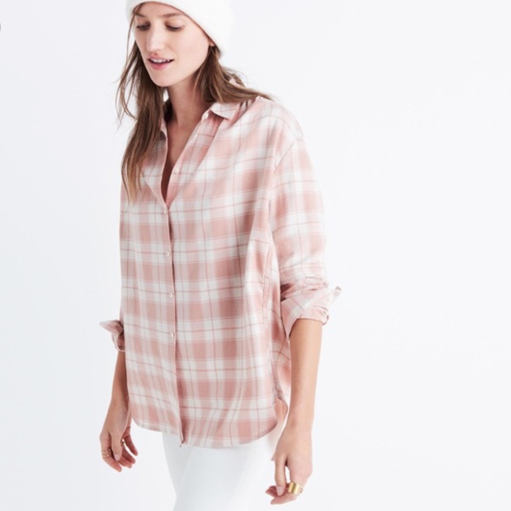 Madewell Long Sleeve in Danville Plaid